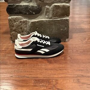 Reebok Women’s Black and White Sneakers